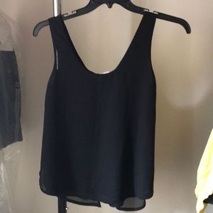 Tank top with bow back